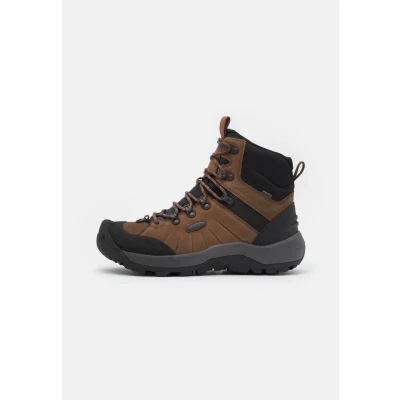 Abbildung von KEEN Herren Revel 4 Mid Polar Schneestiefel, Dark Earth/Caramel Cafe, 44 EU
