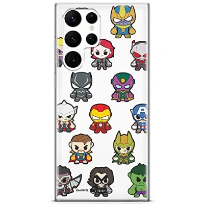 Abbildung von ERT GROUP Handyhülle für Samsung S22 Ultra Original und offiziell Lizenziertes Marvel Muster Avengers 025 optimal an die Form des Handy angepasst, hülle aus TPU