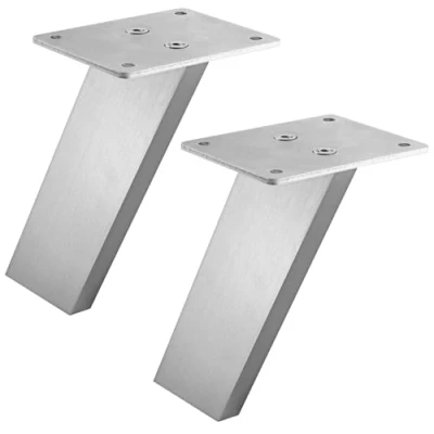 Abbildung von SO TECH® Tischaufsatz Barkonsole COUNTER Aluminium massiv Höhe 178 mm, (2 St), schräg 60, Alu EV1