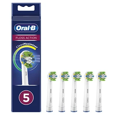 Abbildung von Oral B FlossAction Ersatzköpfe mit CleanMaximiser Technologie, 5 Stück