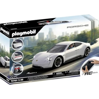 Abbildung von Playmobil® Konstruktions Spielset Porsche Mission E (70765), Porsche, (22 St), Made in Germany