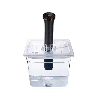 Abbildung von SousVideTools Container aus Polycarbonat, 11,6 l, mit Deckel passend für den Sous Vide Stick Nano von Anova, durchsichtig, zum Garen, frei BPA, nicht haftend und spülmaschinengeeignet