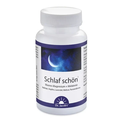 Abbildung von Dr. Jacob&#039;s Schlaf schön Melatonin Melisse Baldrian Hopfen 90 St