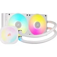 Abbildung von CORSAIR iCUE LINK Titan 240 RX RGB Flüssig CPU Kühler 240mm AIO 2X RX120 Lüfter Inklusive Geeignet Für Intel LGA 1851/1700, AMD AM5/AM4 System Hub Weiß