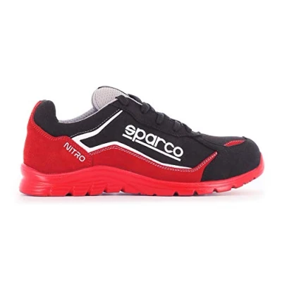 Abbildung von Sparco Unisex Nitro Industrial Shoe, 38 Eu, Rot
