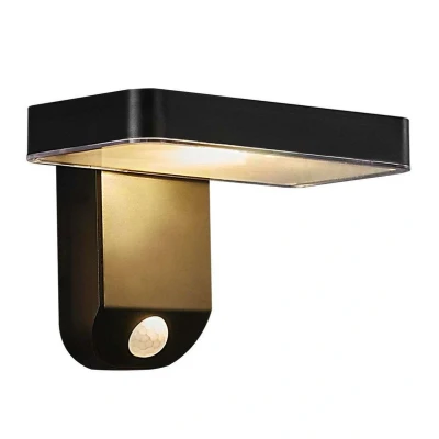 Abbildung von Nordlux LED Solarleuchte Rica Square 2118161003 Solar Außenwandleuchte 5 W Warmweiß S