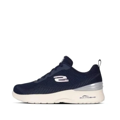 Abbildung von Skechers Damen Skech AIR Dynamight Splendid Path, Marineblauer Netzstoff mit Lavendel, 41 EU