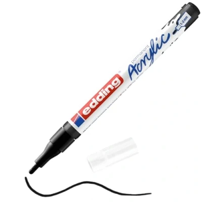 Abbildung von Edding 5000 Acrylic marker fine Zwart