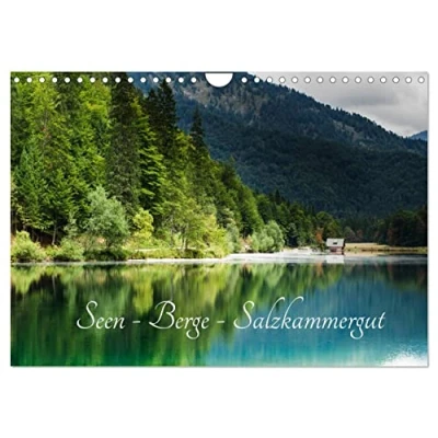 Abbildung von Seen Berge Salzkammergut (Wandkalender 2025 DIN A4 quer), CALVENDO Monatskalender
