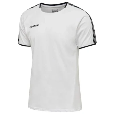 Abbildung von Hummel Hmlauthentic Tshirt print, Herren, Größe: Small, White