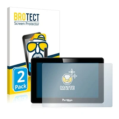 Abbildung von BROTECT Entspiegelungs Schutzfolie für Portkeys BM5 WR (2 Stück) Matte Displayschutz Folie, Anti Reflex, Fingerprint