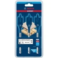 Abbildung von Expert Self Cut Speed Flachfräsbohrer Satz, 3 teilig, Ø 20/ 22/ 25mm