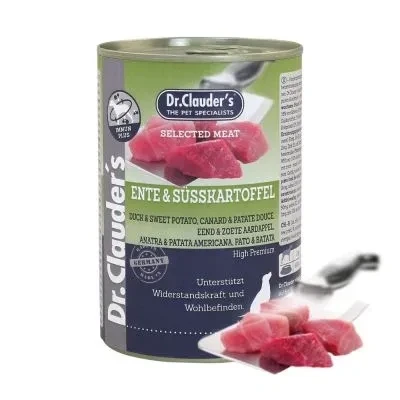 Abbildung von Dr.Clauder‘s Selected Meat Ente &amp; Süßkartoffel 800g