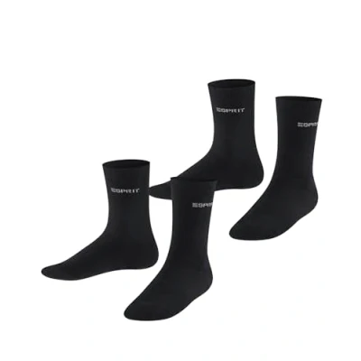 Abbildung von Esprit FOOT LOGO 2PACK UNI Socken für Kinder, Größe: 23 26, Black