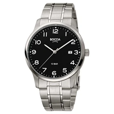 Abbildung von Boccia Titan Herrenarmbanduhr 3621 01
