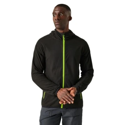 Abbildung von Regatta Herren Navigate Fzfleece Fleece mit durchgehendem Reißverschluss, Schwarz, L