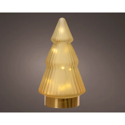 Abbildung von Lumineo LED Baum orange/warmes weiss 19,5cm