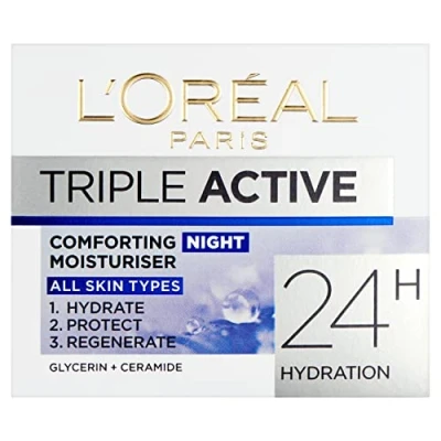 Abbildung von L&#039;Oreal Paris Dermo Expertise Triple Active Hydrating Night Moisturiser (50 ml)