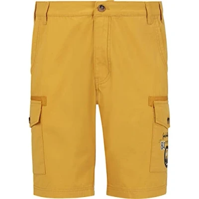 Abbildung von Jan Vanderstorm Bermuda Teutori Shorts, Herren, Größe: 76, Gelb