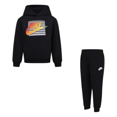 Abbildung von Nike Sportswear Gradient Futura SET Sweatshirt für Kinder, Größe: 92/98, Black