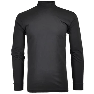 Abbildung von RAGMAN Sweatshirt Herren Stehkragen Pullover Langarm Basic