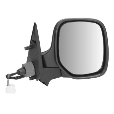 Abbildung von Außenspiegel Tyc 305 0113 rechts schwarz Einstellung: Seilzug, konvex, beheizbar CITROËN: Berlingo / First I