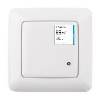 Abbildung von HUBER MOTION 28 HF Hochfrequenz Bewegungsmelder UP 180 LED geeignet, Radar Sensor inkl. Rahmen, 3 Draht Technik mit Relais