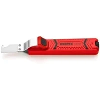 Abbildung von Knipex Kabelmesser 16 20 165 SB Abisoliermesser Geeignet für Rundkabel 8 bis 28