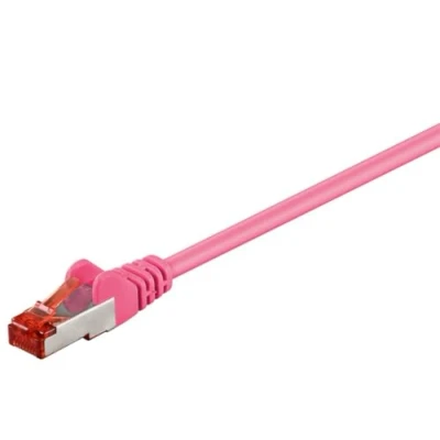 Abbildung von Goobay 10m CAT 6 Patchkabel, S/FTP (PiMF), Magenta