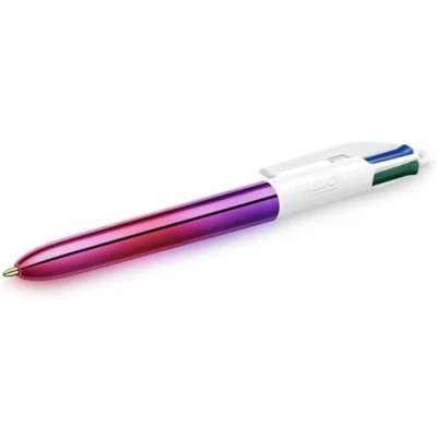 Abbildung von BIC® 4 Farben Kugelschreiber 0.4 mm Mehrfarbig