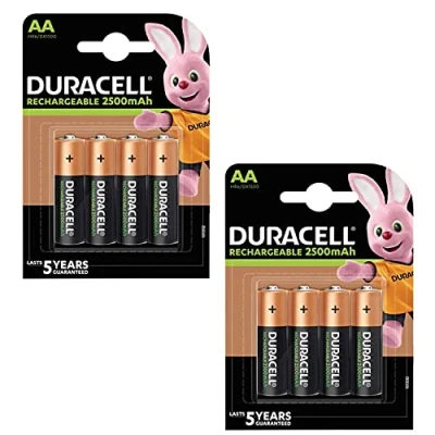 Abbildung von Duracell Duralock Akku PreCharged (AA, HR6, 1,2 Volt, 2500mAH) 8 Stück