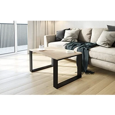 Abbildung von AKKE Couchtisch Wohnzimmertisch Beistelltisch Tisch Für Wohnzimmer Sonoma 100 x 60 55
