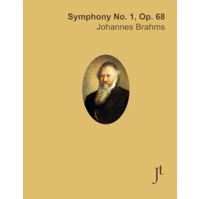 Abbildung von Brahms Symphony No. 1, Op. 68: Full bound score for study and review