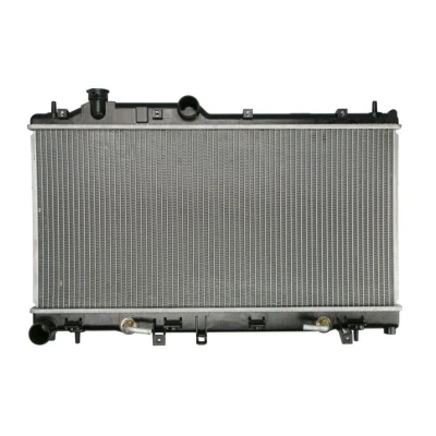 Abbildung von THERMOTEC D77015TT Kühler, Motorkühlung Aluminium 340 688 16 Automatikgetriebe Kühlrippen gelötet SUBARU: Legacy 5 Kombi