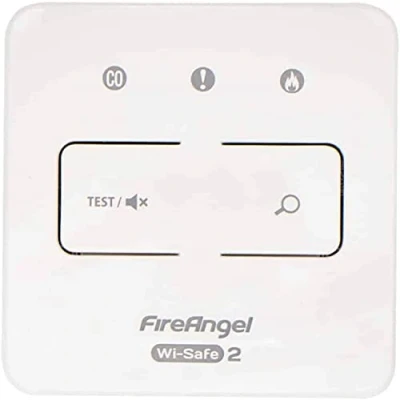 Abbildung von Fire Angel WTSL F 1EU Controller Modul/Steuereinheit für drahtlose W2 Hitze , CO und Rauchmelder, 90 x 20 mm (B H T), Weiß, 1 Packung