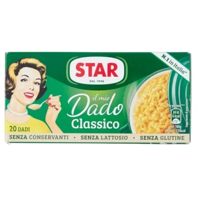 Abbildung von 6x Star classico dado brodo Suppenwürfel Brühe klassisch reich an Geschmack 20 pz