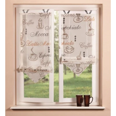 Abbildung von Rollo HOME Wohnideen Bändchenrollo Voile Bedruckt 1, WOHNIDEEN, Lichtschutz, standard