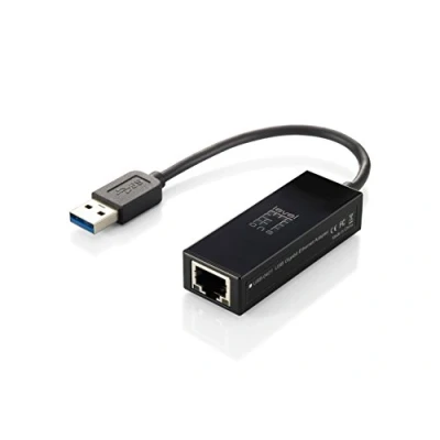Abbildung von LevelOne USB 0401 Gigabit Netzwerkadapter auf Ethernet LAN, schwarz