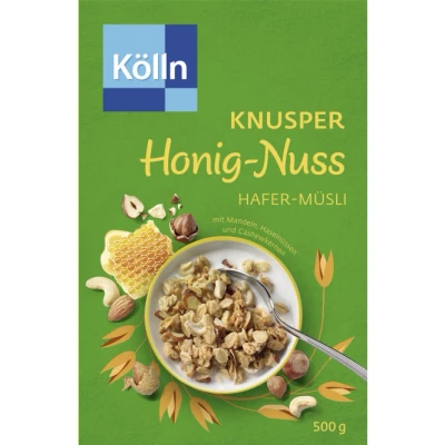 Abbildung von Kölln Knusper Honig Nuss Hafer Müsli
