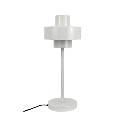 Abbildung von Dyberg Larsen Tischlampe Stoke, kittweiß, Höhe 49,5 cm
