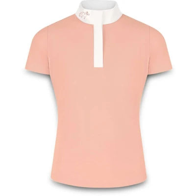 Abbildung von Wettkampftrikot Sammy Mädchen Kurzarm Altrosa Größe 116