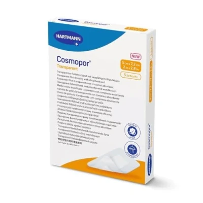 Abbildung von Cosmopor Transparent 5x7.2cm Steril 5 St