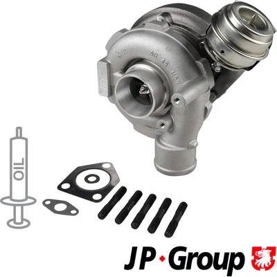 Abbildung von JP GROUP 1417400200 Turbolader Abgasturbolader inkl. Dichtungssatz BMW: 5 Touring, Limousine