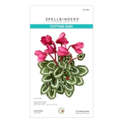 Abbildung von Spellbinders Cyclamen Etched Dies (S4 1361)