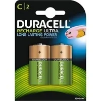 Abbildung von Duracell Rechargeable Baby/C/HR14 Akku Baby (2 St), 1.2V/3000mAh