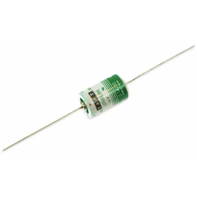 Abbildung von SAFT Lithium Batterie LS 14250 CNA, 1/2AA, mit Axialdraht, 3,6 V , 1200 mAh