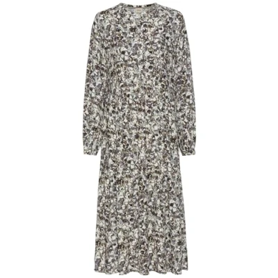 Abbildung von camel active MIT Langen ÄRMELN Blusenkleid, Damen, Größe: Small, Aop eukalyptus
