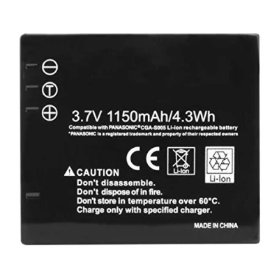 Abbildung von Amsahr Digital Replacement Camera and Camcorder Battery for Panasonic CGA: S005, S005E
