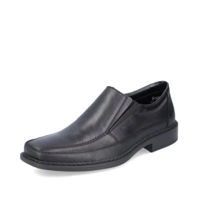 Abbildung von Rieker Herren Low Top Sneaker B0873, Männer Halbschuhe,straßenschuhe,Strassenschuhe,Sportschuhe,Freizeitschuhe,schwarz (00),45 EU / 10.5 UK