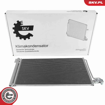 Abbildung von ESEN SKV 86SKV348 Klimakondensator mit Trockner 15,3mm Aluminium 720mm FORD: FOCUS 3 Turnier, Grand C Max, Max 2